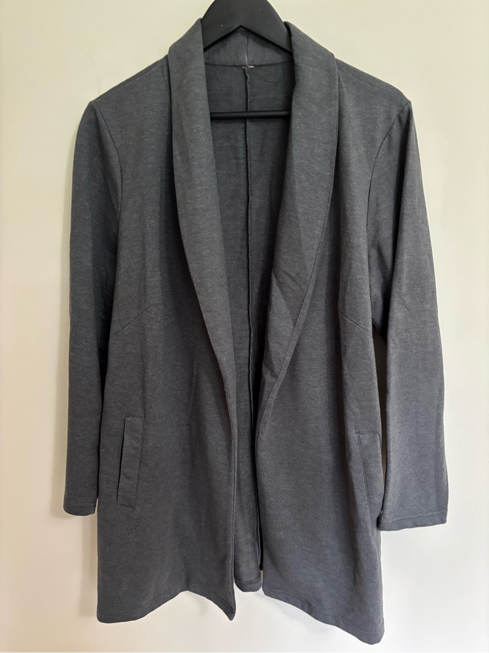 Plus Size Boyfriend Knit Blazer